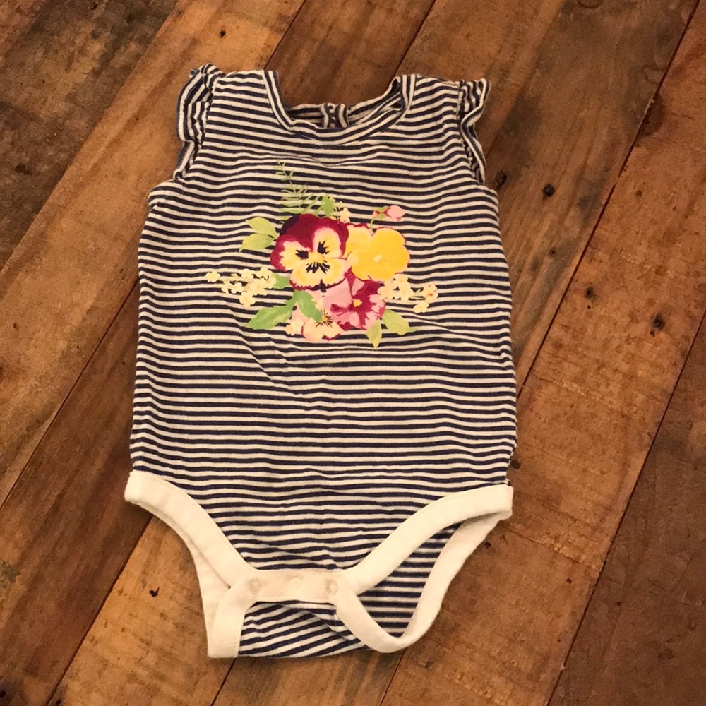 Striped onesie